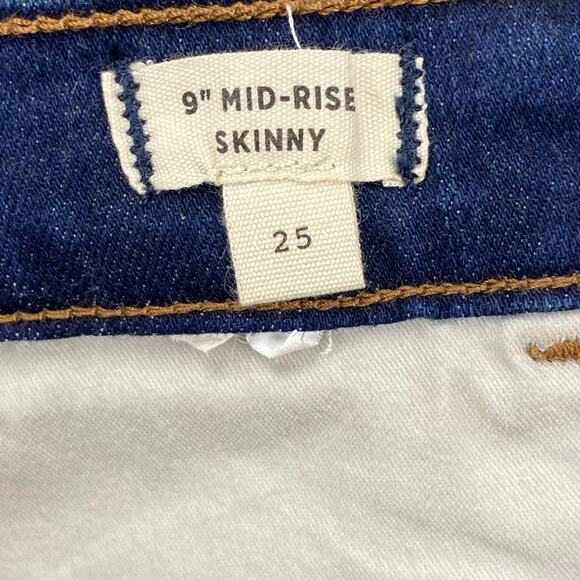 Madewell Women's 9" Mid-Rise Skinny Jeans in Patty Wash NWT - Size: 25 - Picture 14 of 16